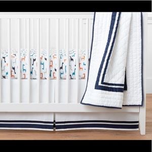 Pottery Barn Kids Harper Crib Skirt